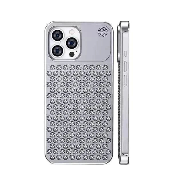 Shockproof Anti-fall Aluminum Phone Case For Iphone 14 15 pro max 