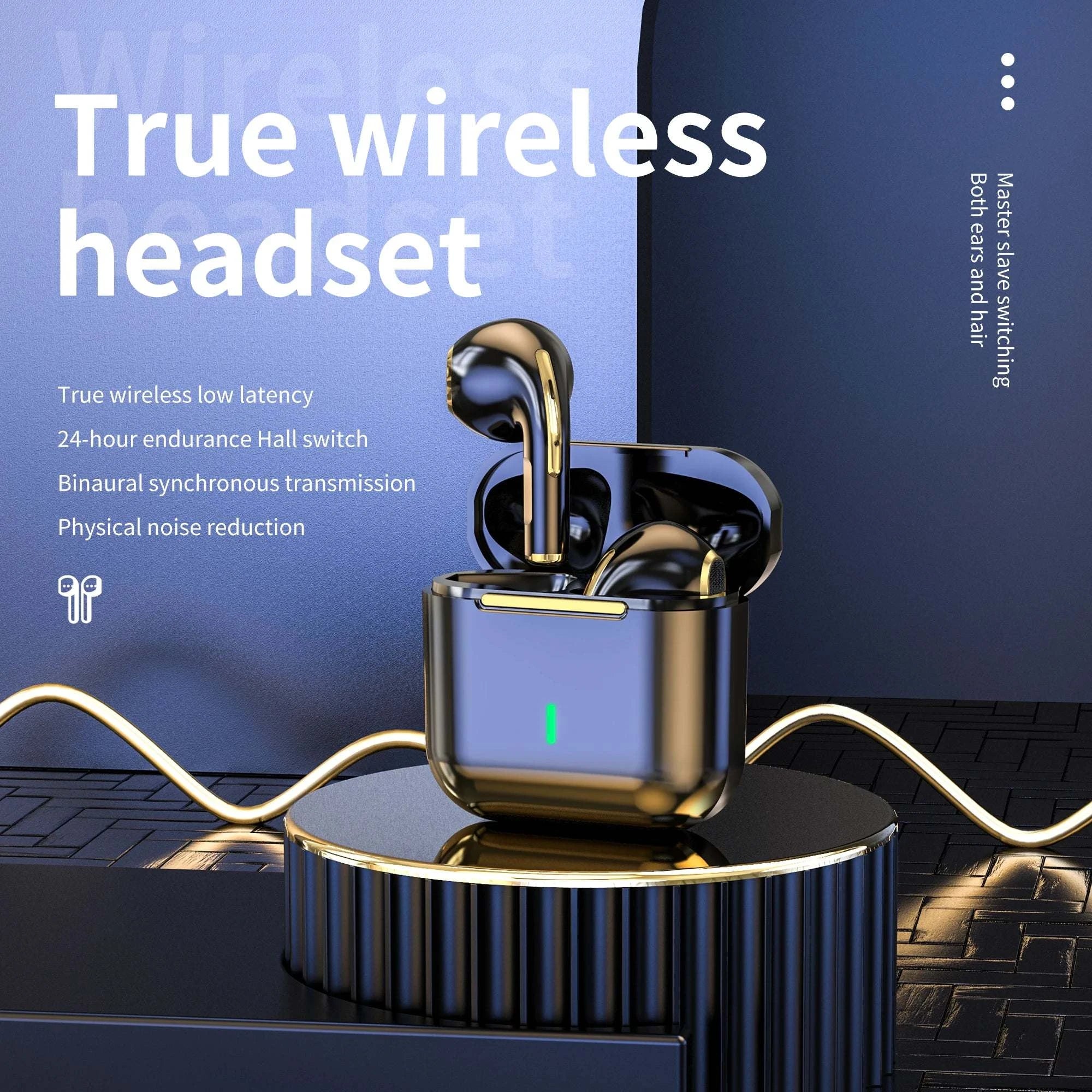 Tws BT5.0 True Wireless Headphones Headset Earbuds S4 small sporty in-