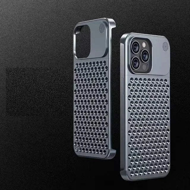 Shockproof Anti-fall Aluminum Phone Case For Iphone 14 15 pro max 